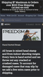 Mobile Screenshot of centerfirebrass.com